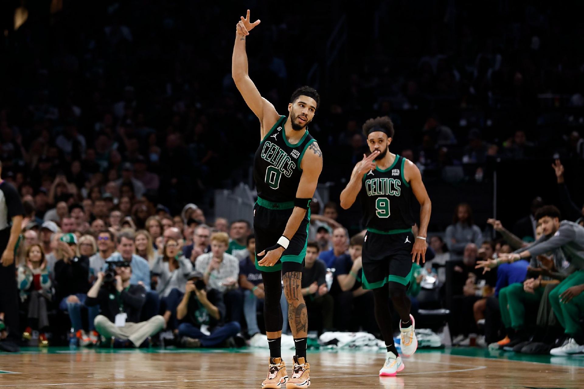 开云体育官网塔图姆连续三场比赛得分超过爆冷，掘金不断突破！赛场气氛高涨的简单介绍